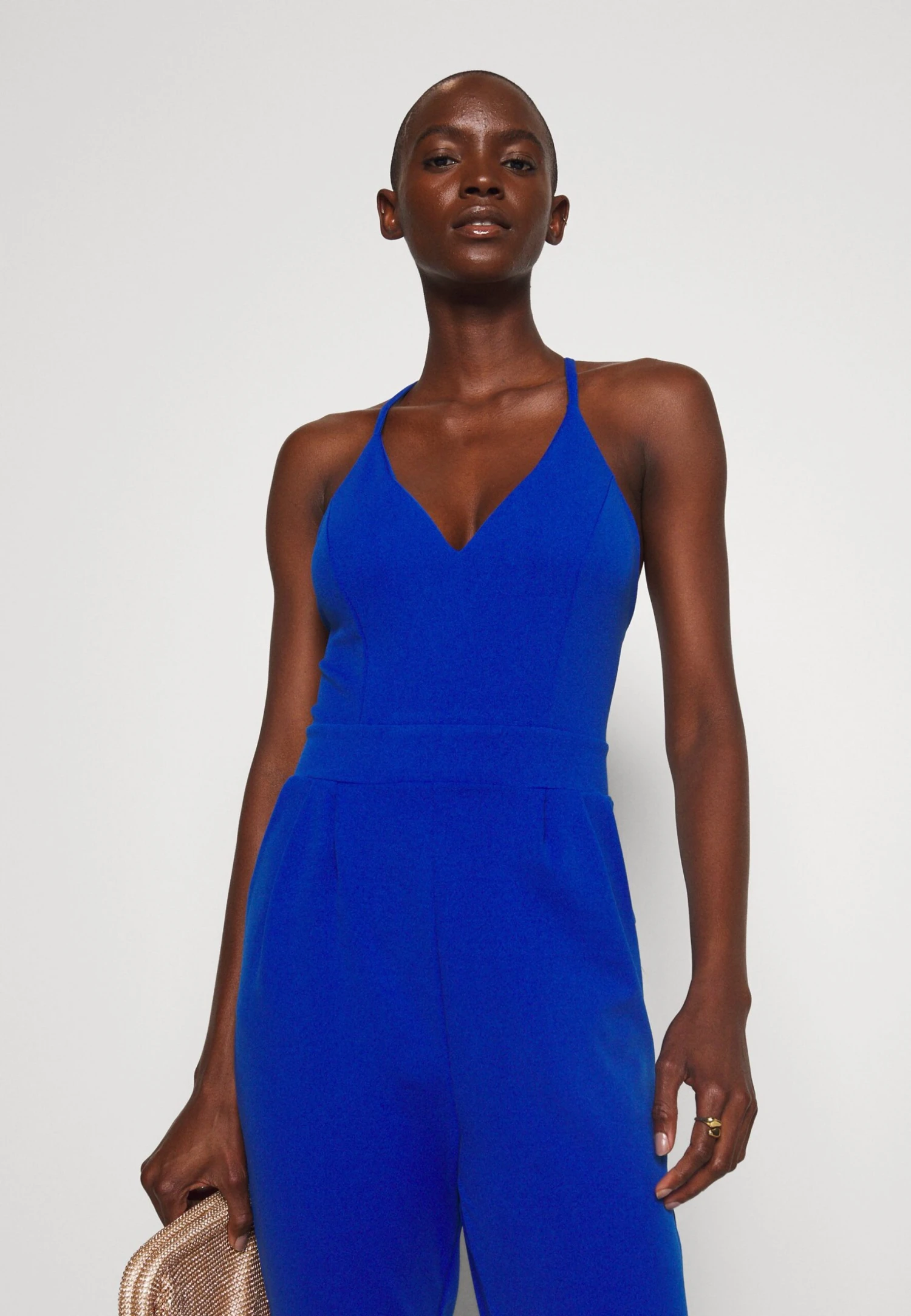 Marsha Back Strappy- Jumpsuit - Electric Blue 4 Marsha Back Strappy- Jumpsuit - Electric Blue - Afbeelding 4