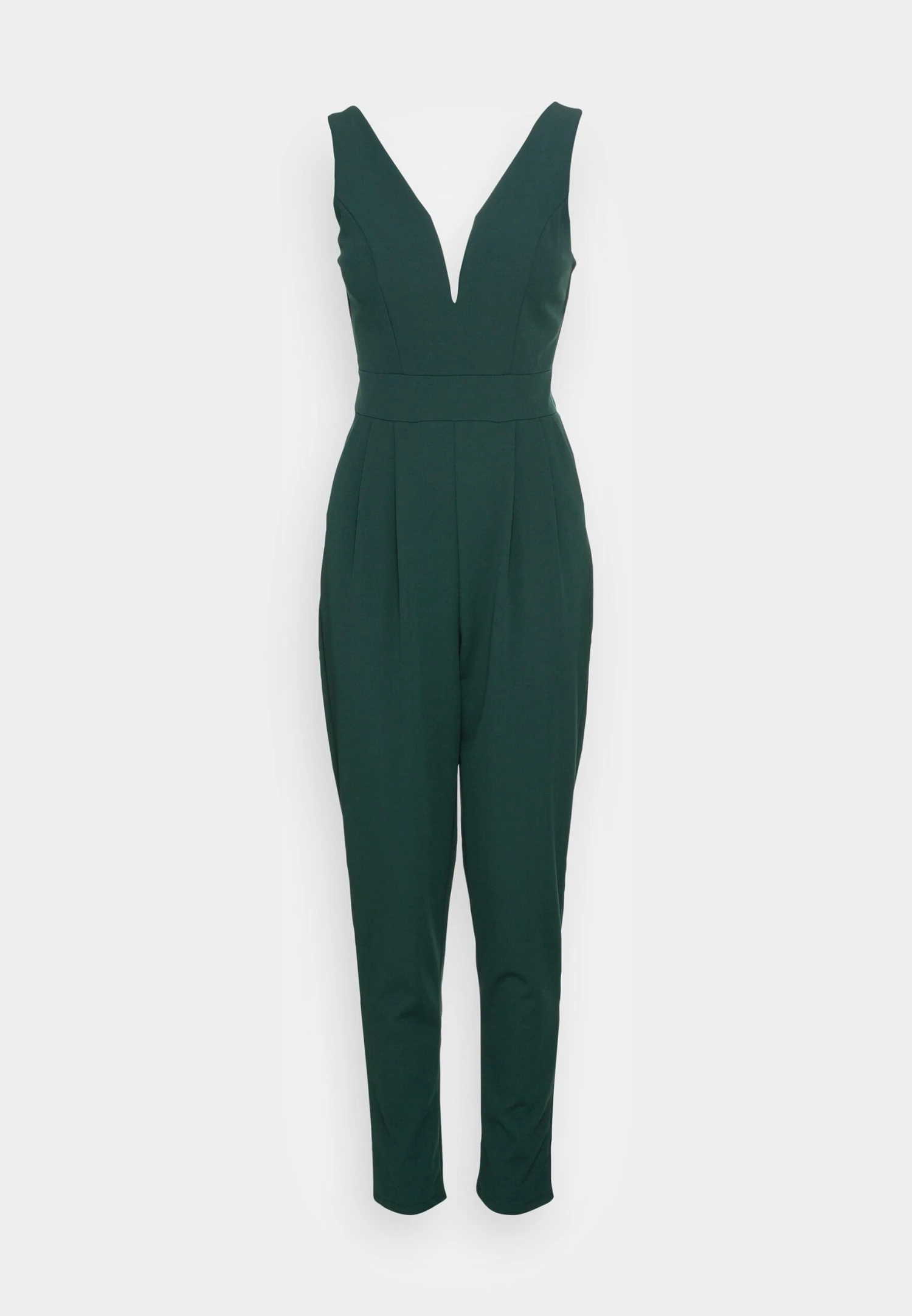 Wal G V Neck - Jumpsuit - Forest Green 4 Wal G V Neck - Jumpsuit - Forest Green - Afbeelding 4