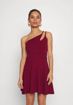 Relly Strap Skater - Cocktailjurk - Wine