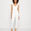 Wal G Toby V Neck - Jumpsuit - White