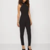 Wal G Violet Halter - Jumpsuit - Black