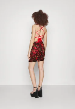 Wal G Peppy Skirt - Minirok - Red/Black -Wal G Verkoopwinkel 10945427bcb94097b7989884084d0c7f scaled