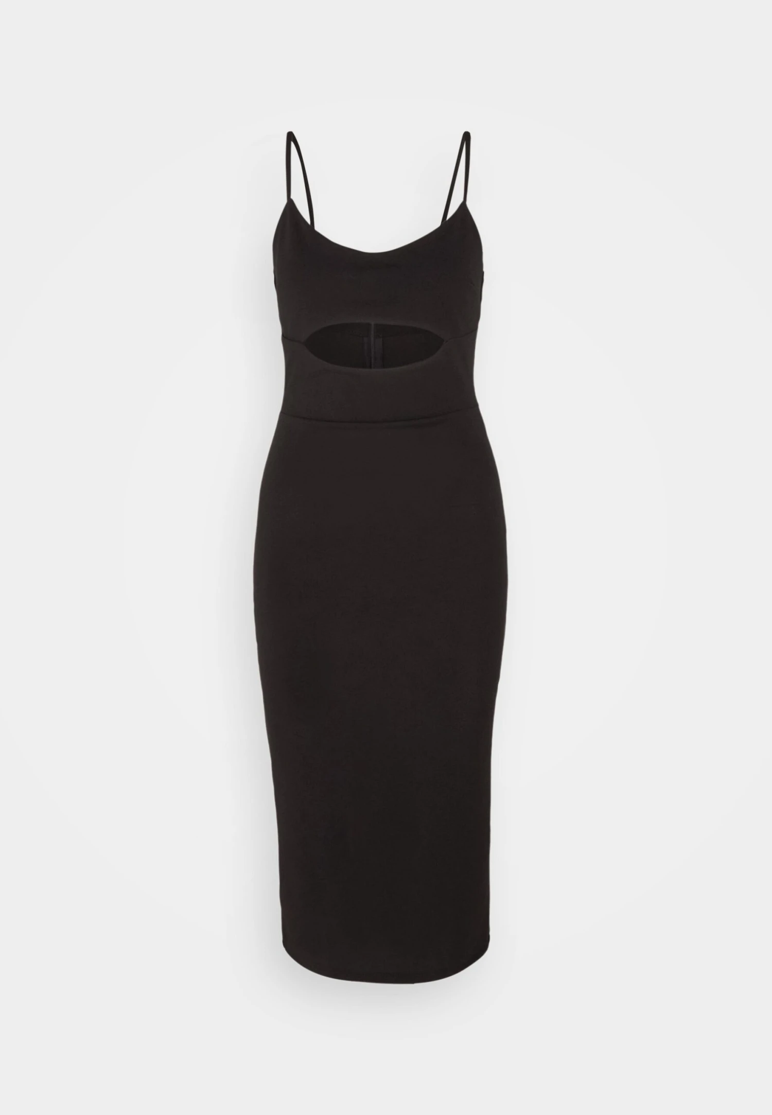 Wal G Kate Cut Out Midi - Jerseyjurk - Black 5 Wal G Kate Cut Out Midi - Jerseyjurk - Black - Afbeelding 5