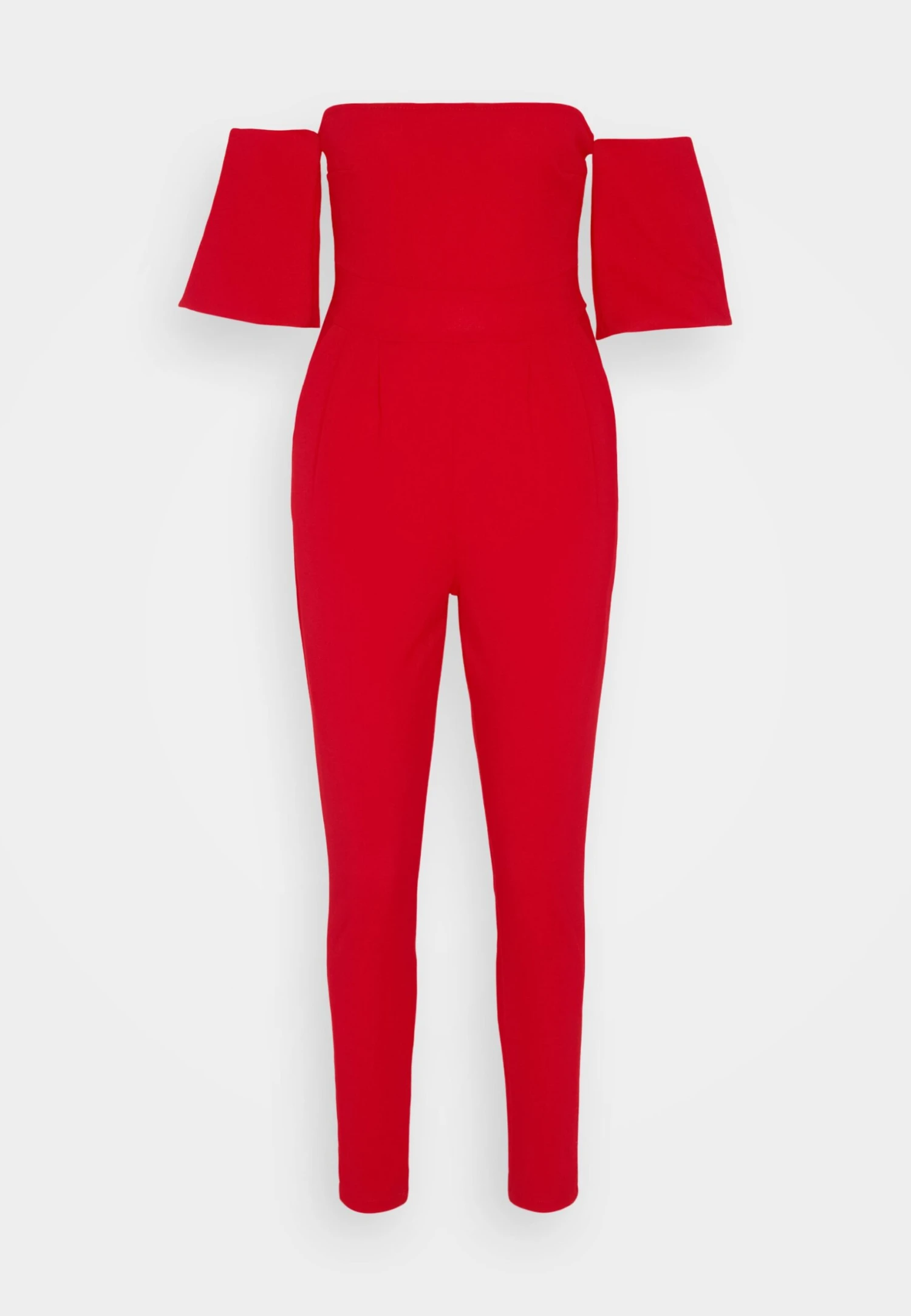 Wal G Luette Off Shoulder - Jumpsuit - Red 5 Wal G Luette Off Shoulder - Jumpsuit - Red - Afbeelding 5