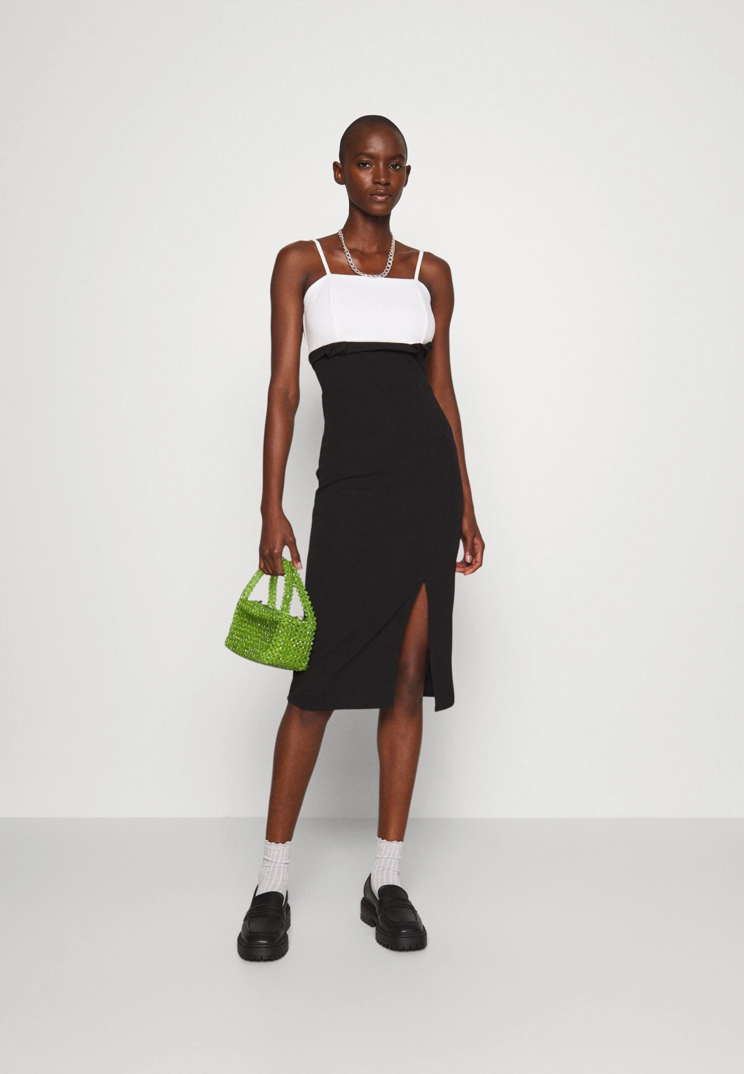 Janya - Jurk - Black/White 2 Janya - Jurk - Black/White - Afbeelding 2