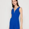 Wal G Cleo V Neck Playlist - Jumpsuit - Electric Blue