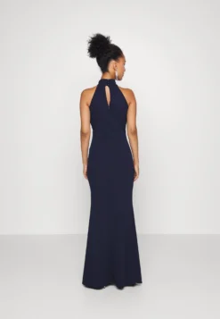 Halter Neck Maxi Dress - Cocktailjurk - Navy Blue -Wal G Verkoopwinkel 16cfdf95de05432cab339d15c0091637 scaled