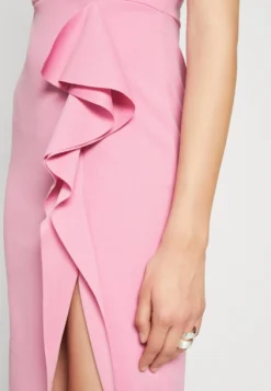 Wal G Ryan Ruffle Midi - Galajurk - Rose Pink -Wal G Verkoopwinkel 1805200a72a945138321404b12729229 scaled