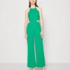 Wal G Cruise Collection Cut Out - Jumpsuit - Leaf Green