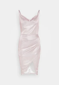 Wal G Party Hallis Shimmer Midi - Cocktailjurk - Pink -Wal G Verkoopwinkel 1b41856dfae941b388ea374d108116ca scaled