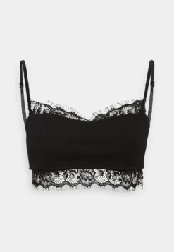 Wal G X-Linda Crop- Top - Black