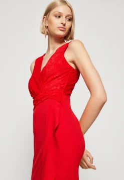 Wal G Sally Wrap Midi Dress - Jerseyjurk - Red -Wal G Verkoopwinkel 225b53963398445780de439e31e98e04 scaled