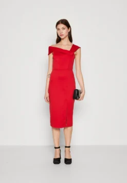 Wal G Delila Strap Midi - Jerseyjurk - Red -Wal G Verkoopwinkel 27c0353ad73c402981a45156a0edf728 scaled