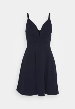 Wal G Vincent Skater Dress - Jerseyjurk - Navy Blue -Wal G Verkoopwinkel 282cabc4f1ae4e738442e325d9c618b6 scaled
