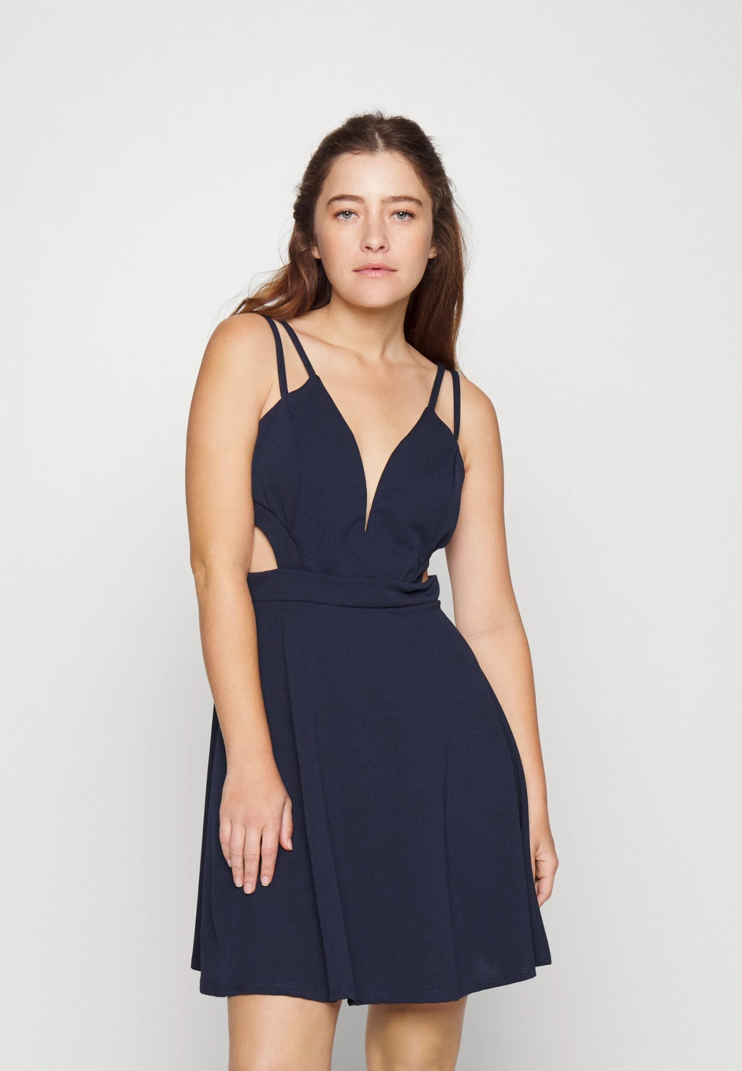 Milly Strap Skater - Cocktailjurk - Navy Blue 1 Milly Strap Skater - Cocktailjurk - Navy Blue