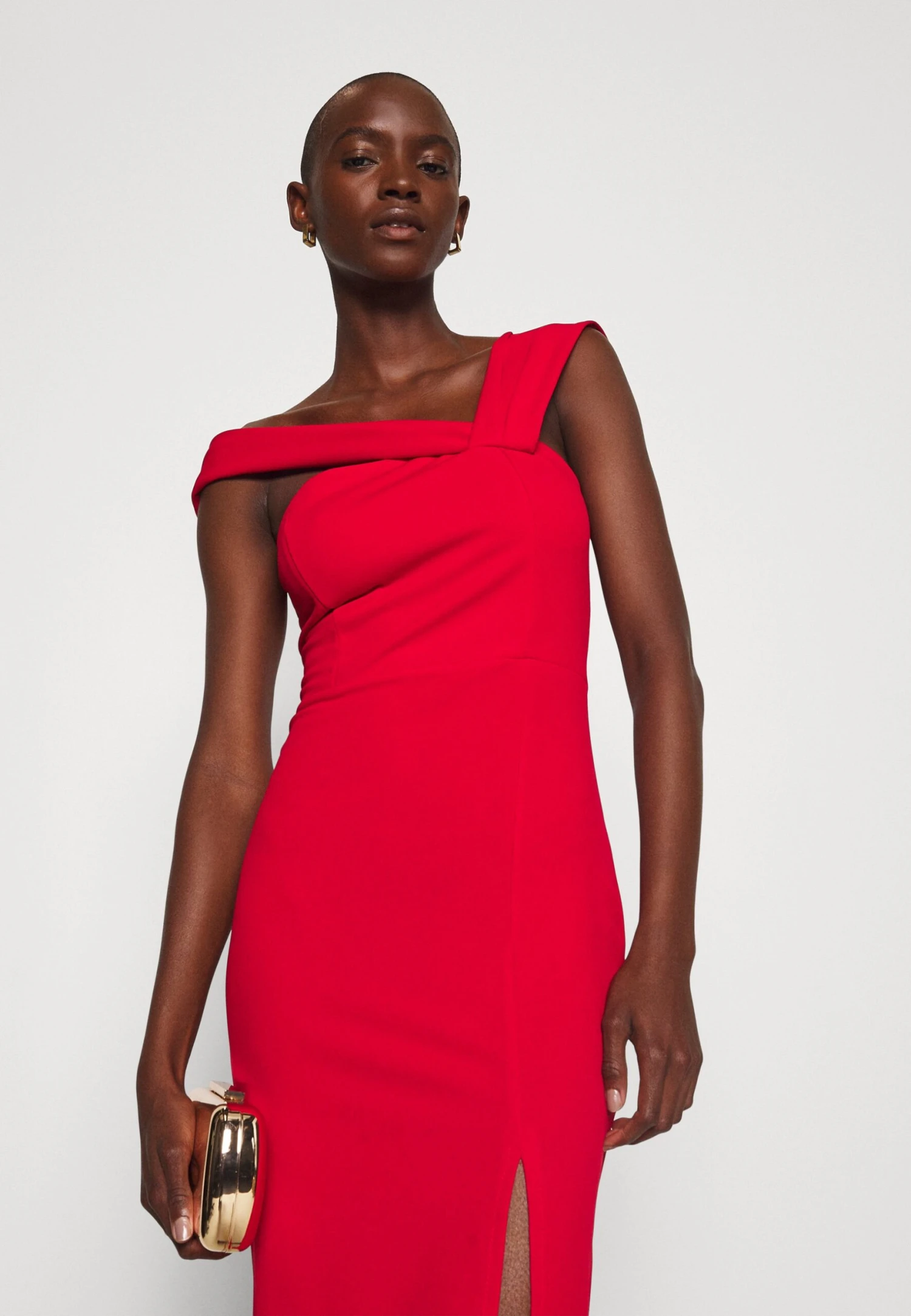 Delila Strap Midi - Etui-Jurk - Red 6 Delila Strap Midi - Etui-Jurk - Red - Afbeelding 6