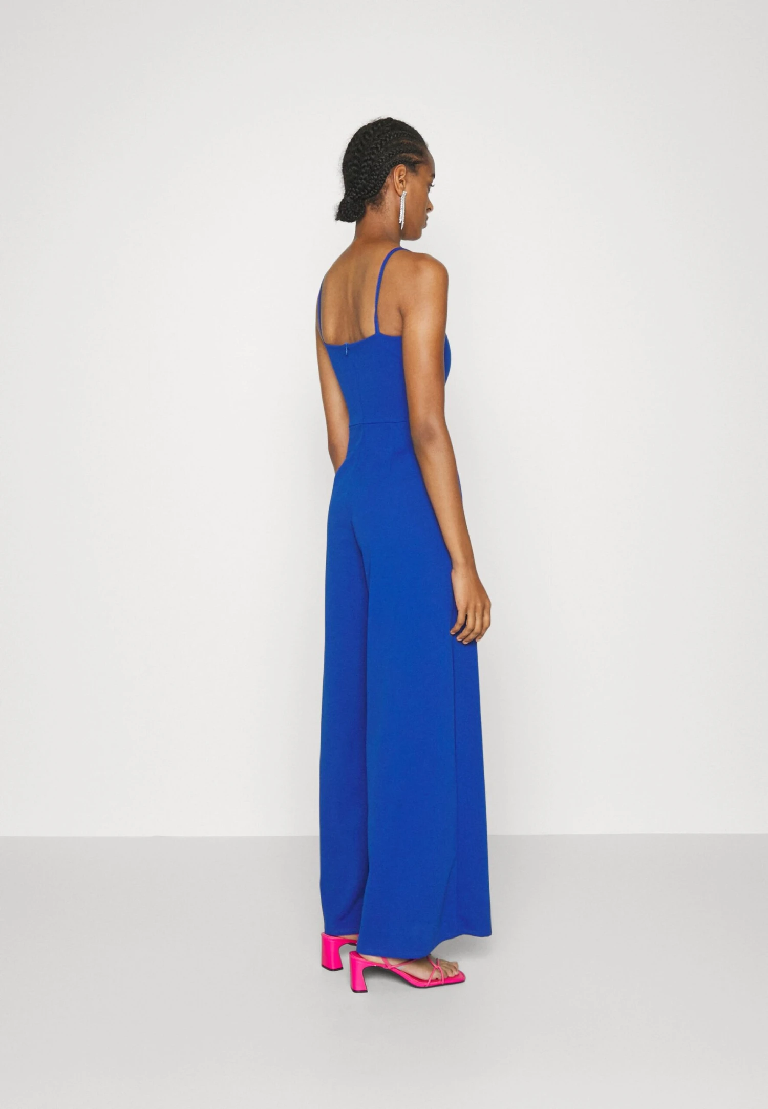 Havana Sweetheart Neck Jumpsuit - Jumpsuit - Electric Blue 3 Havana Sweetheart Neck Jumpsuit - Jumpsuit - Electric Blue - Afbeelding 3