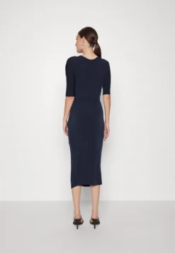 Knot Midi Dress - Jerseyjurk - Navy Blue -Wal G Verkoopwinkel 2e73ed603d324b20a187855d6eac9ec1 scaled
