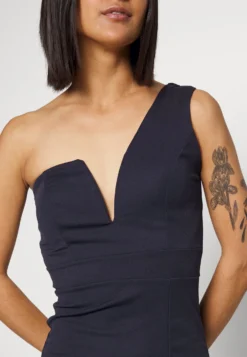 Wal G Gigi One Shoulder Midi Dress - Cocktailjurk - Navy Blue -Wal G Verkoopwinkel 2f9efa6a69d9420b8229c4c4023e6d6c scaled