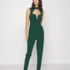 Wal G Langley Cupped - Jumpsuit - Forest Green