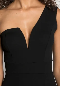 Wal G Gigi One Shoulder Midi Dress - Cocktailjurk - Black -Wal G Verkoopwinkel 30812480e8624deb9c13f12b9d5358ea scaled