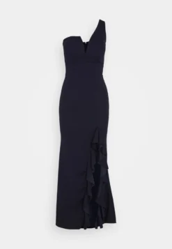 Wal G Soya One Shoulder Maxi Dress - Jerseyjurk - Navy Blue -Wal G Verkoopwinkel 322af214efb444fc98c1edd03b4a959f scaled