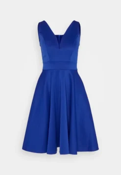 Wal G Muna V Neck Midi - Cocktailjurk - Electric Blue -Wal G Verkoopwinkel 357031e89d074759ba8d6e3005e93f07 scaled