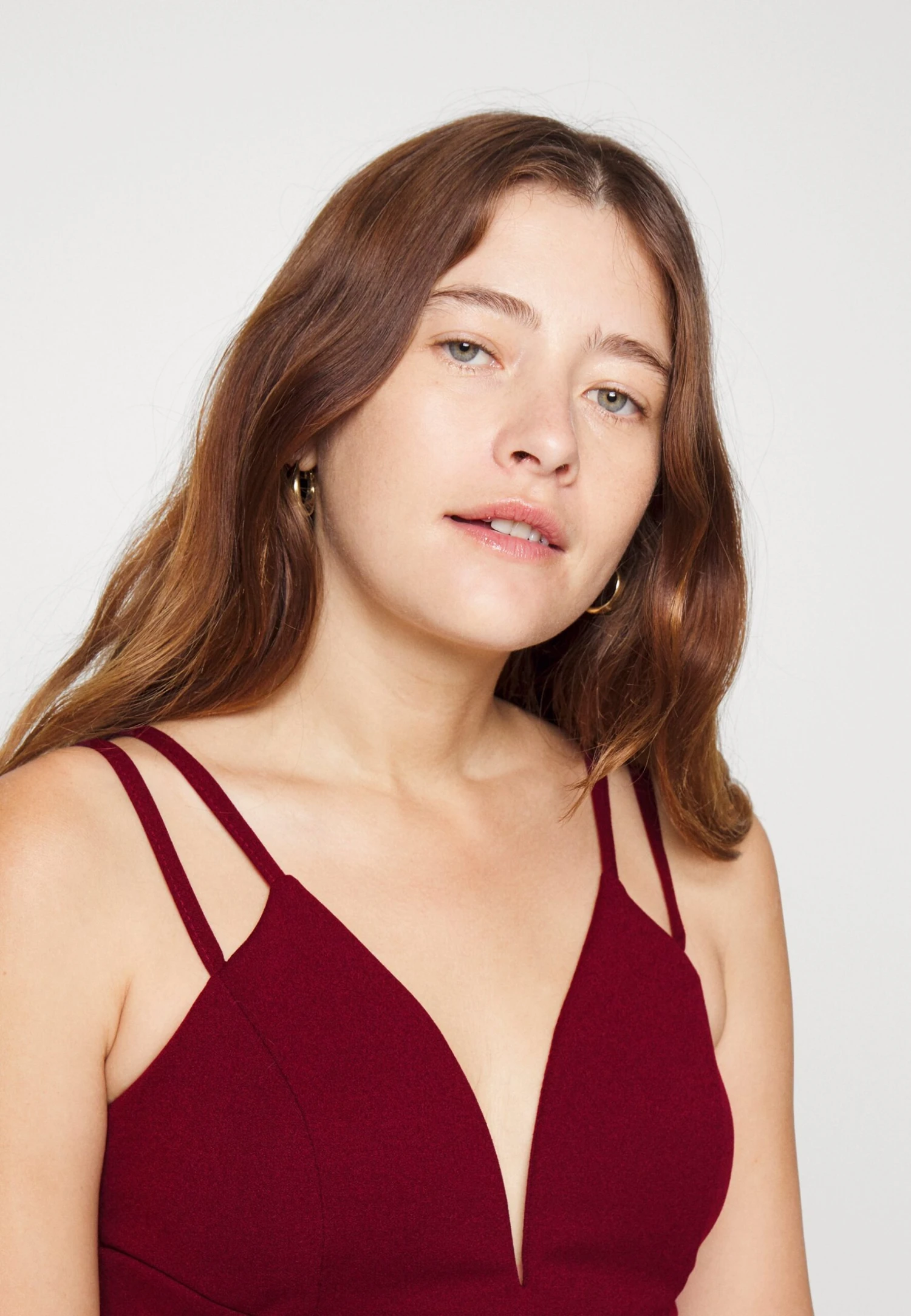 Milly Strap Skater - Cocktailjurk - Wine 5 Milly Strap Skater - Cocktailjurk - Wine - Afbeelding 5