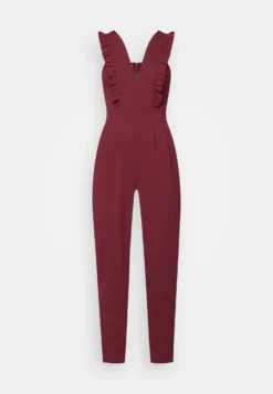 Wal G Rayna Ruffled- Jumpsuit - Berry Wine 10 Wal G Rayna Ruffled- Jumpsuit - Berry Wine -Wal G Verkoopwinkel 40bd88d462314252b4e78353e0d69f10 scaled