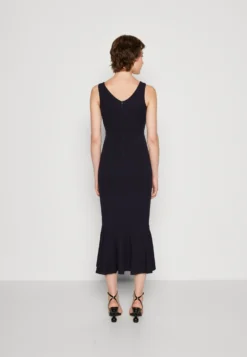 Wal G Anabella Ruffle Bottom Midi - Jerseyjurk - Navy Blue -Wal G Verkoopwinkel 43bd5370f8474fdeae425740b147b805 scaled