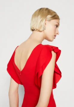 Wal G Jai Ruffle Maxi - Galajurk - Red 9 Wal G Jai Ruffle Maxi - Galajurk - Red -Wal G Verkoopwinkel 44113a301dd84c6fae8c6ddcc1cdb542 scaled