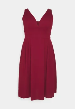 Kandy V Neck Midi - Jurk - Wine -Wal G Verkoopwinkel 4525841aa42244beb838a1ffe3c89597 scaled