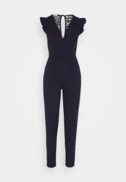 Wal G Ruffle With Back Insert - Jumpsuit - Navy Blue -Wal G Verkoopwinkel 46996496f77d4f93bc3876ad9baaf766 scaled