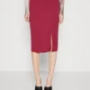 Wal G Valentines Heart Midi Skirt - Kokerrok - Magenta