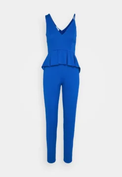 Wal G Xena Peplum - Jumpsuit - Electric Blue -Wal G Verkoopwinkel 470b9813fd5c4b8b85a7ce800531aed3 scaled