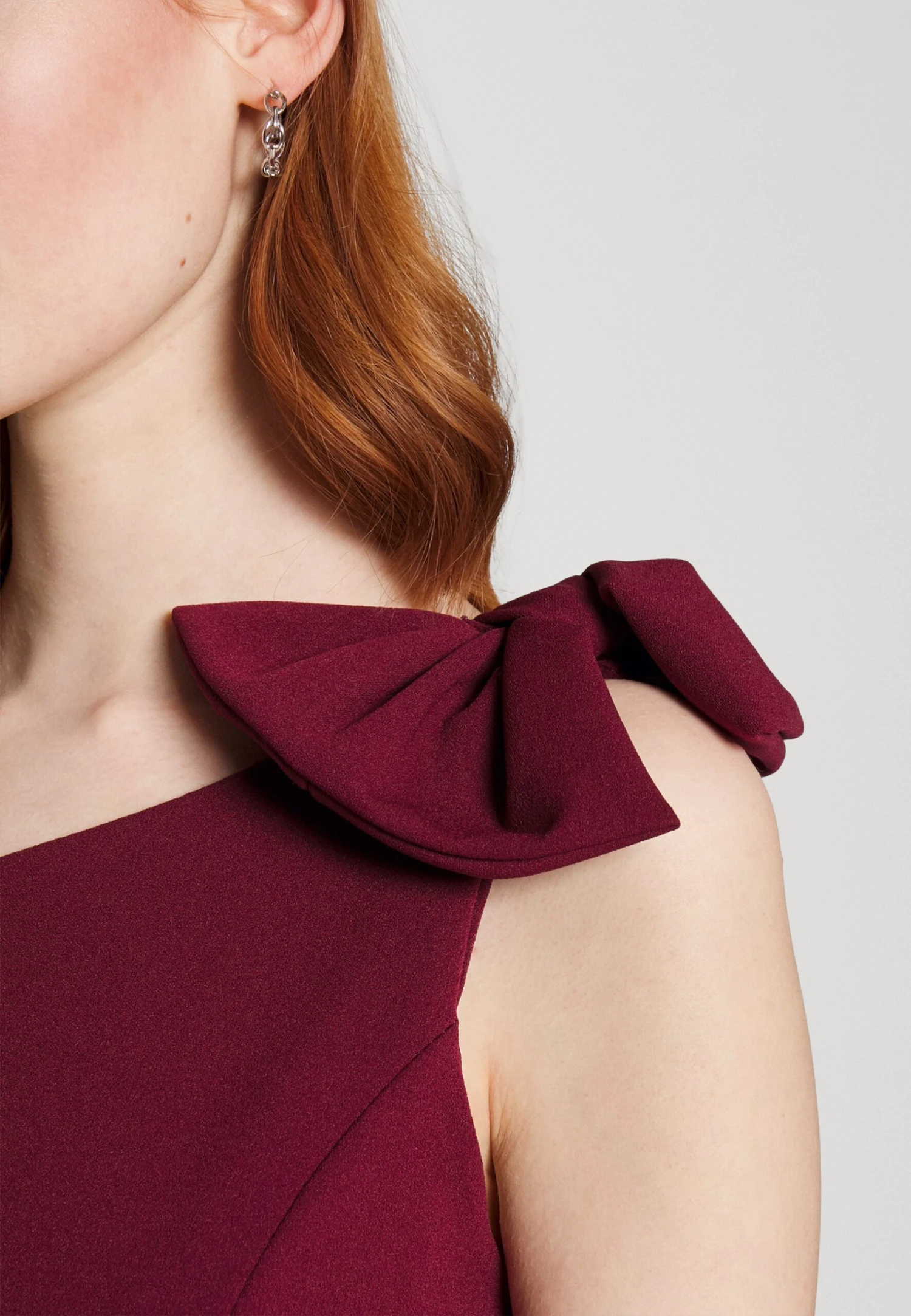 Wal G Indy Cross Neck Maxi - Jerseyjurk - Berry Wine 6 Wal G Indy Cross Neck Maxi - Jerseyjurk - Berry Wine - Afbeelding 6