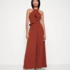 Wal G Penelope Frill - Jumpsuit - Burnt Orange
