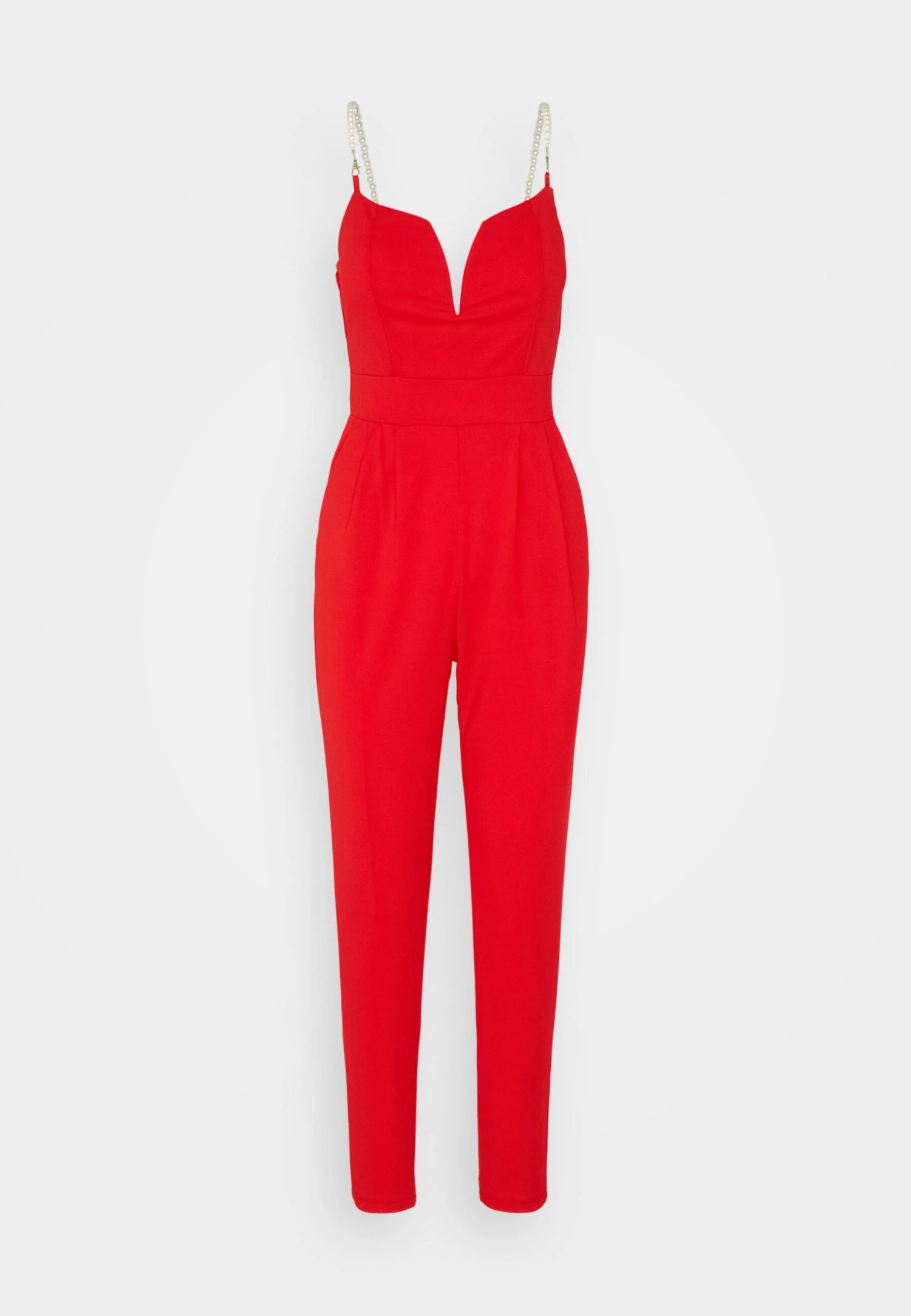 Wal G Valentines Valentina - Jumpsuit - Red 5 Wal G Valentines Valentina - Jumpsuit - Red - Afbeelding 5