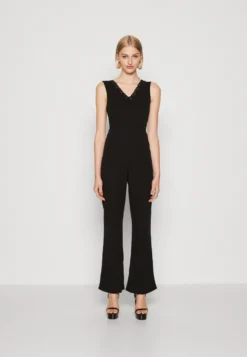 Wal G Billy V Neck - Jumpsuit - Black