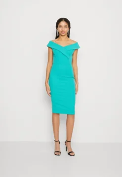 Wal G Zara Midi Dress - Cocktailjurk - Tiffany Blue