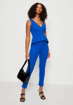 Wal G Xena Peplum - Jumpsuit - Electric Blue -Wal G Verkoopwinkel 4f8f1a0187db4574add129eeb22a3297 scaled