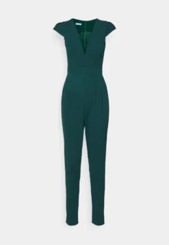 Wal G Short Sleeve V Neck - Jumpsuit - Forest Green -Wal G Verkoopwinkel 50ae236371e74798ba213bd843d09178 scaled