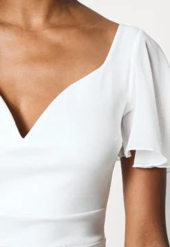 Lembera Sleeve Midi Dress - Etui-Jurk - White -Wal G Verkoopwinkel 52e2bfb2fc6c4e749a0f5bcf2108e6a4 scaled