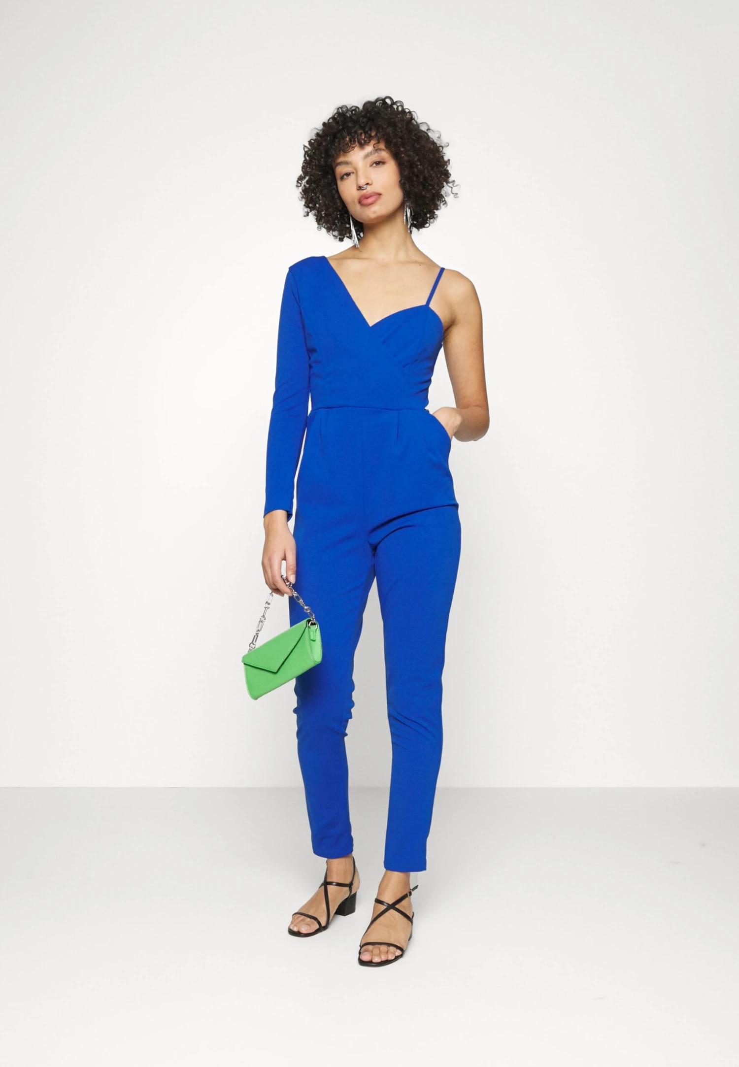Ewan One Sleeve - Jumpsuit - Electric Blue 2 Ewan One Sleeve - Jumpsuit - Electric Blue - Afbeelding 2