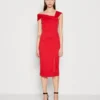 Wal G Delila Strap Midi - Jerseyjurk - Red