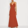 Wal G Jackie Strappy Maxi - Maxi-Jurk - Terracotta