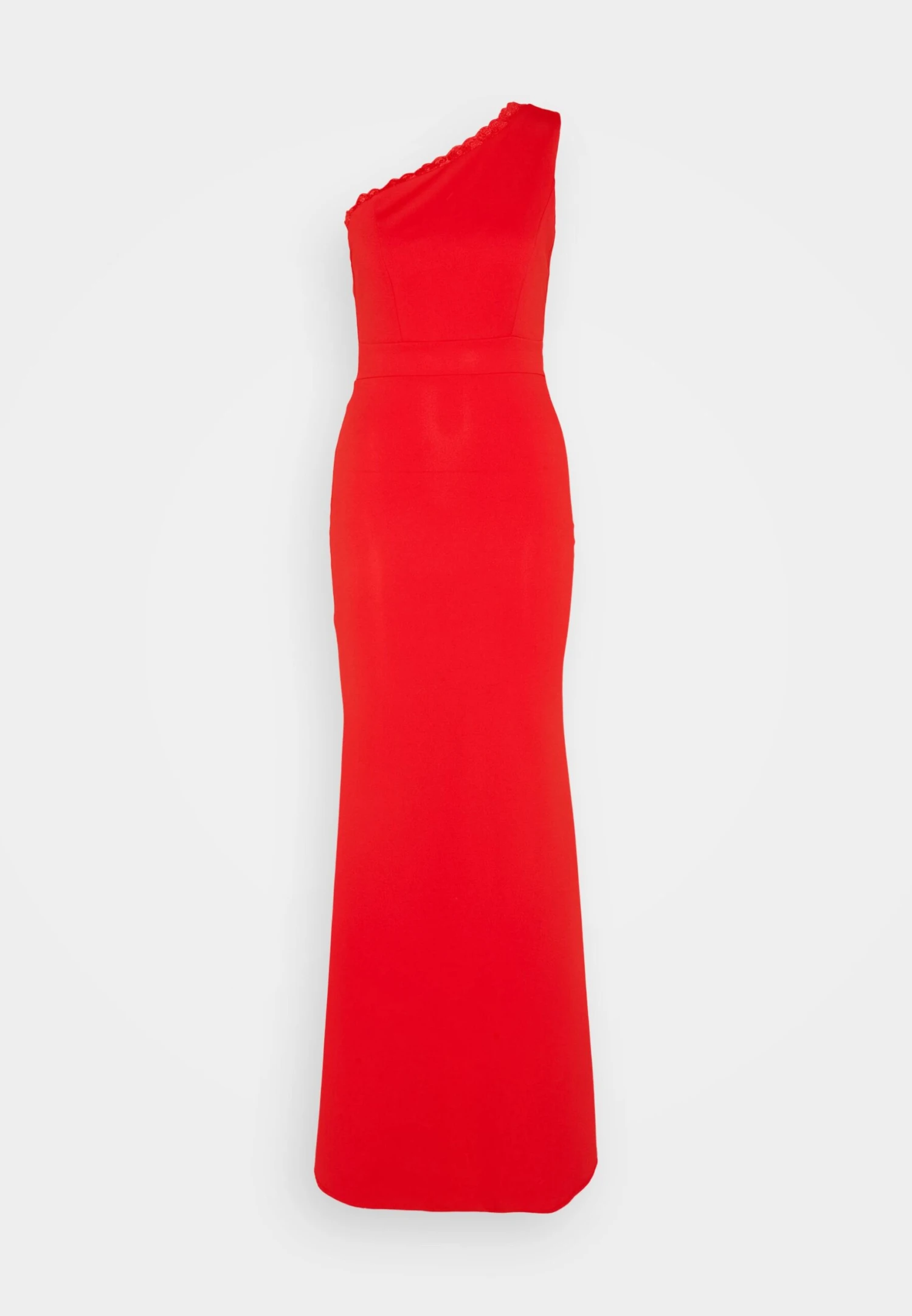 Wal G Wendy One Shoulder Maxi Dress - Jerseyjurk - Red 5 Wal G Wendy One Shoulder Maxi Dress - Jerseyjurk - Red - Afbeelding 5
