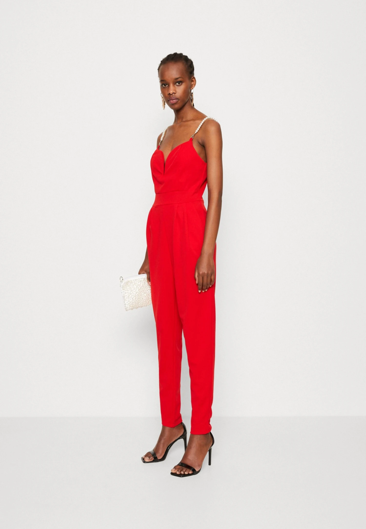 Wal G Valentines Valentina - Jumpsuit - Red 2 Wal G Valentines Valentina - Jumpsuit - Red - Afbeelding 2