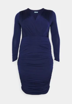 Gabriella Rouched - Etui-Jurk - Navy Blue -Wal G Verkoopwinkel 699654918d384dddbb5488d41a22fef3 scaled