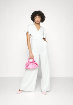 Wedding Betty V Neck Wrap - Jumpsuit - White -Wal G Verkoopwinkel 69bea21ae8e54694a4b9ea729c4e89ed scaled
